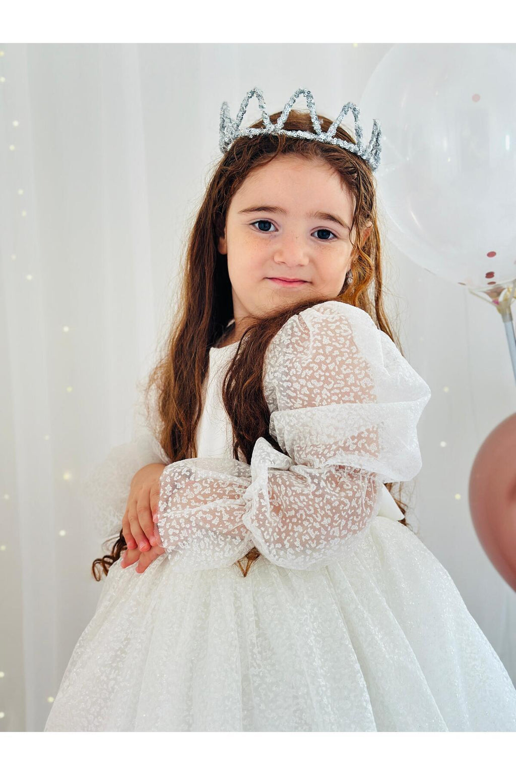 Kartanesi Vintage Yılbaşı Kız Bebek Elbisesi 8